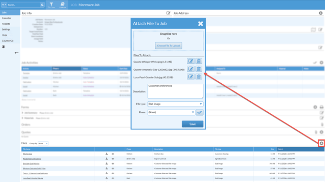 upload multiple firles to Systemize